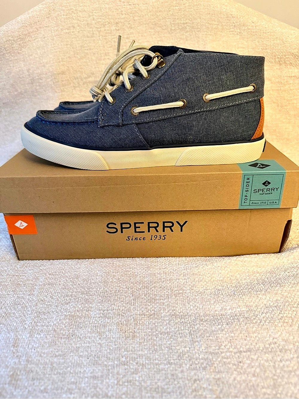 Sperry Top Sider Pier Crest Blue Women's Sneakers